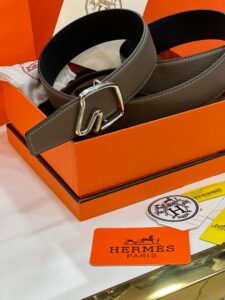 hermes brown belt